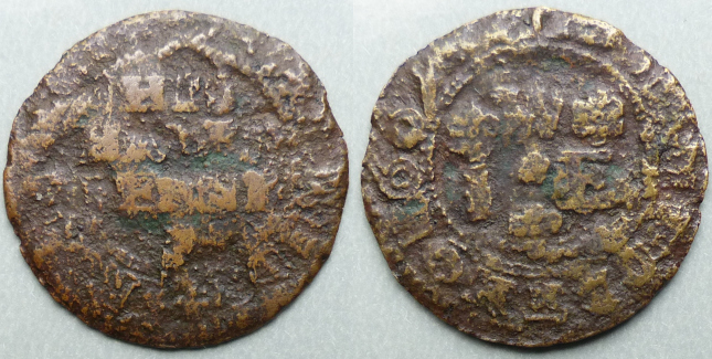 Tamworth, John Welch 1667 halfpenny Tamworth, John Welch 1667 halfpenny